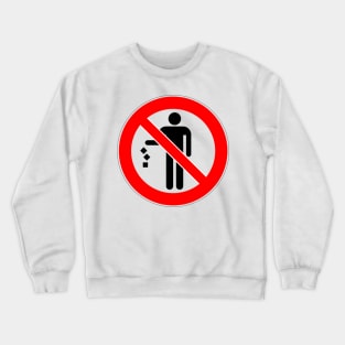 Please don't litter Crewneck Sweatshirt